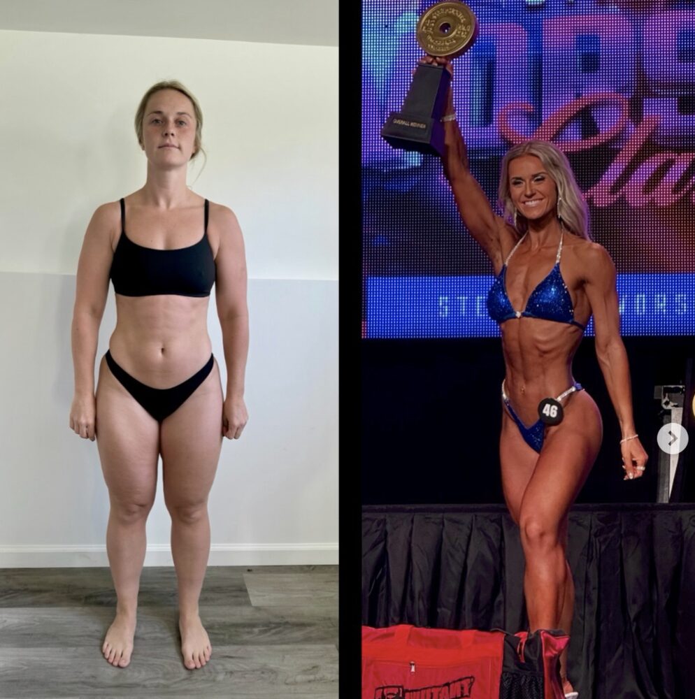 Real DeMelo Fitness member before and after transformation