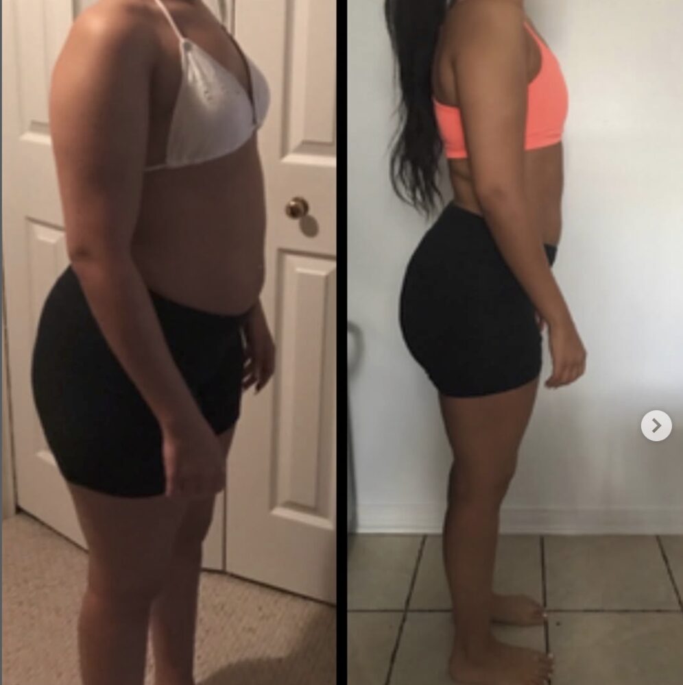 Real DeMelo Fitness member before and after transformation