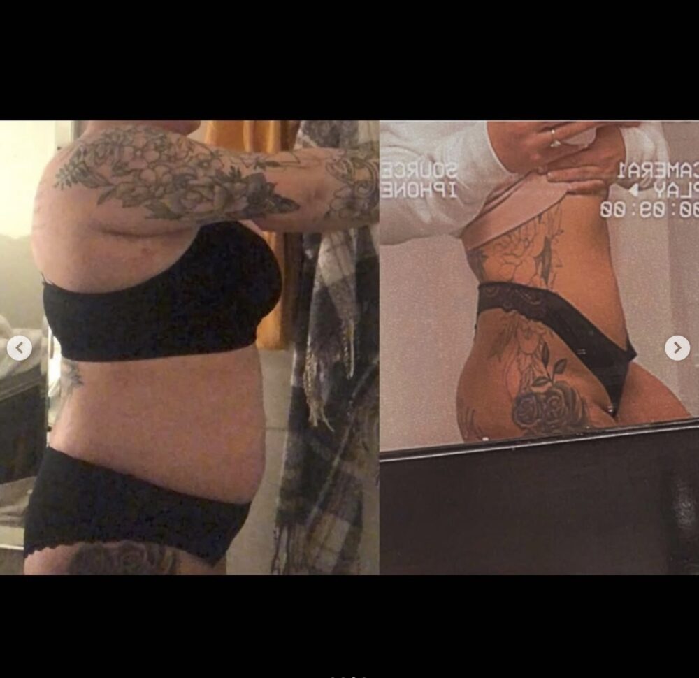 Real DeMelo Fitness member before and after transformation
