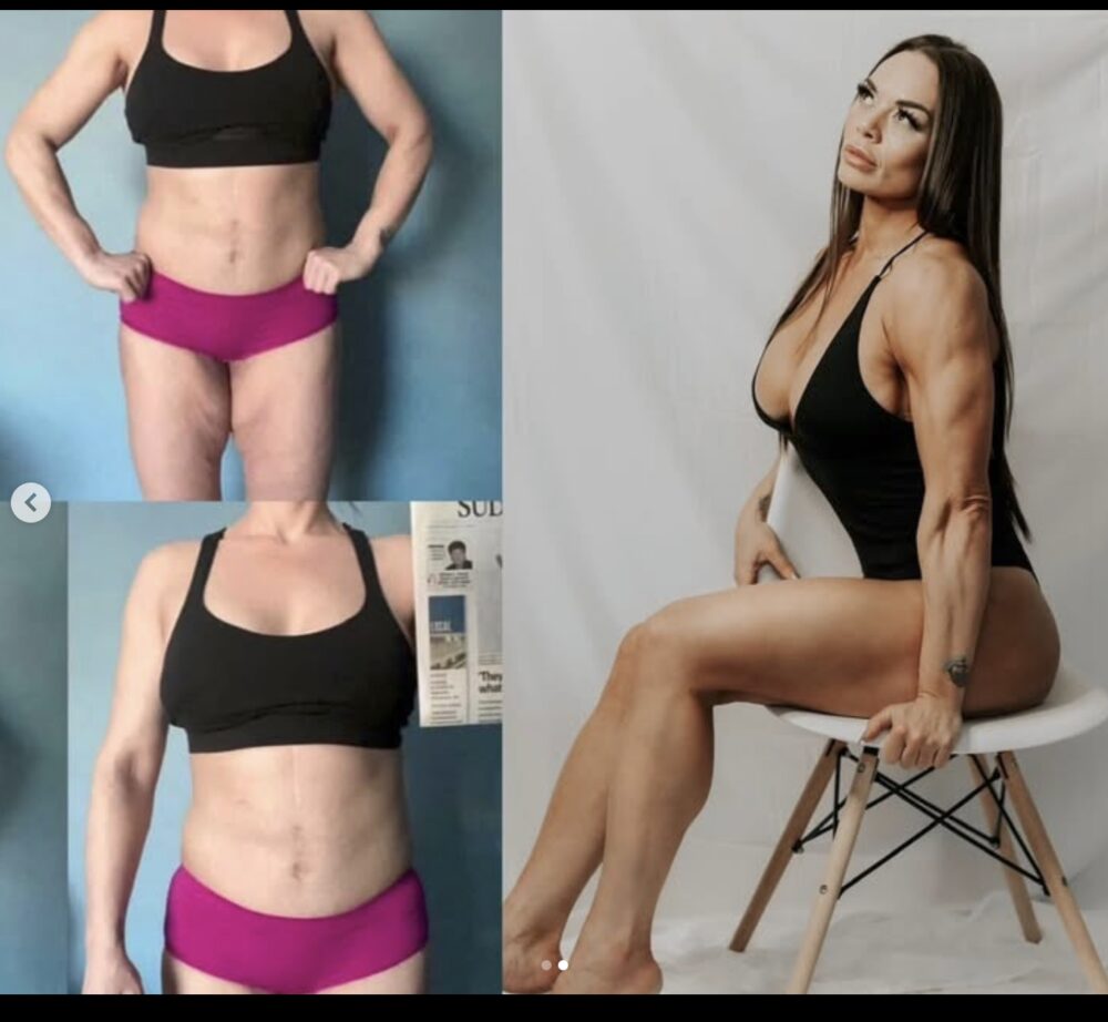 Real DeMelo Fitness member before and after transformation